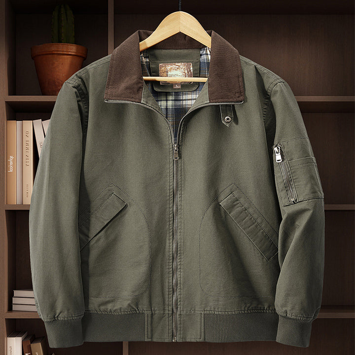 Herren Cordkragen-Fieldjacke Echo Archiv