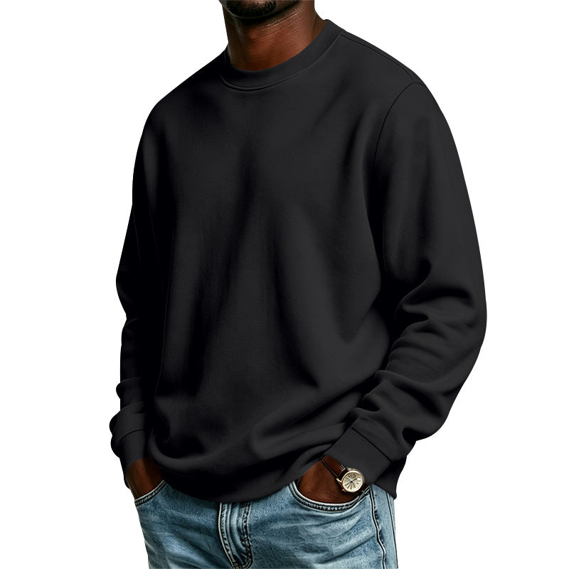 Herren Oversize-Sweatshirt mit Rundhalsausschnitt, weicher French-Terry und Rippbündchen Echoarchiv