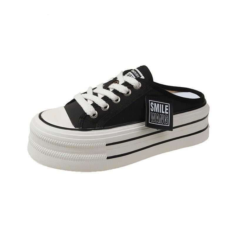 Damen Lässige Canvas-Sneaker mit strapazierfähigem Obermaterial und unverwechselbarem Design Echo Archiv