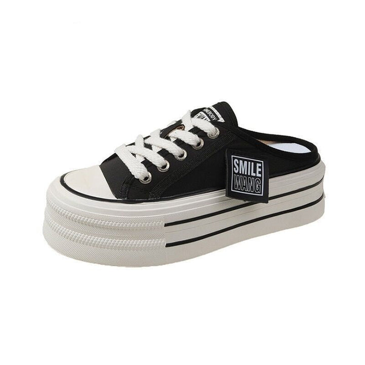 Damen Lässige Canvas-Sneaker mit strapazierfähigem Obermaterial und unverwechselbarem Design Echo Archiv