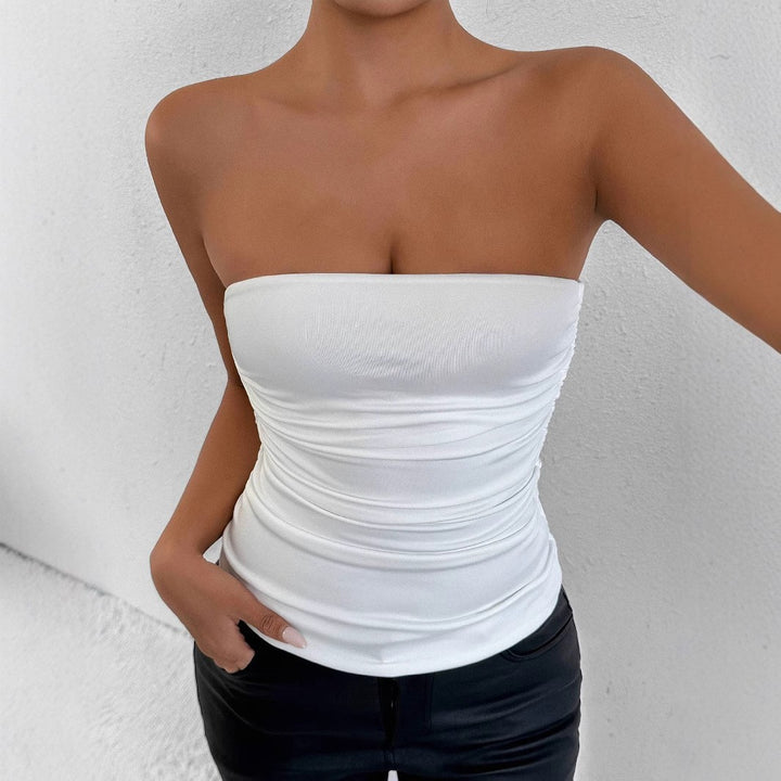 Damen Figurumspielendes Bandeau-Oberteil mit raffinierten Raffungselementen Echo Archiv