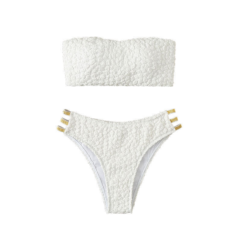 Damen Bandeau-Bikini mit eleganten Bindebändern Echo Archiv