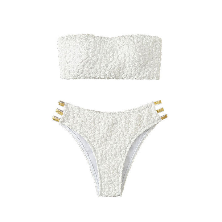 Damen Bandeau-Bikini mit eleganten Bindebändern Echo Archiv