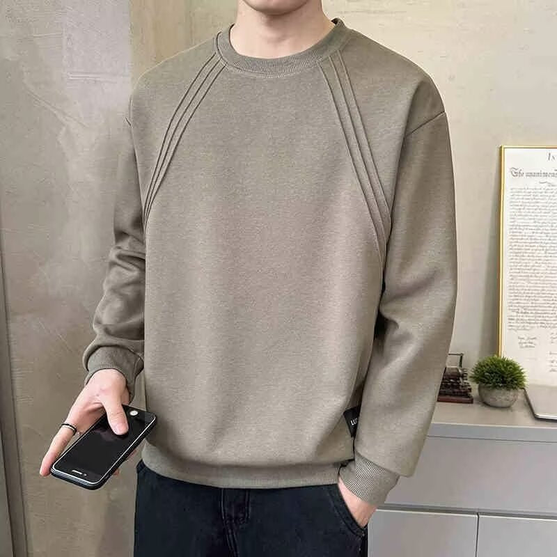 Herren Sweatshirt mit modernem Design und funktionalen Details Echoarchiv