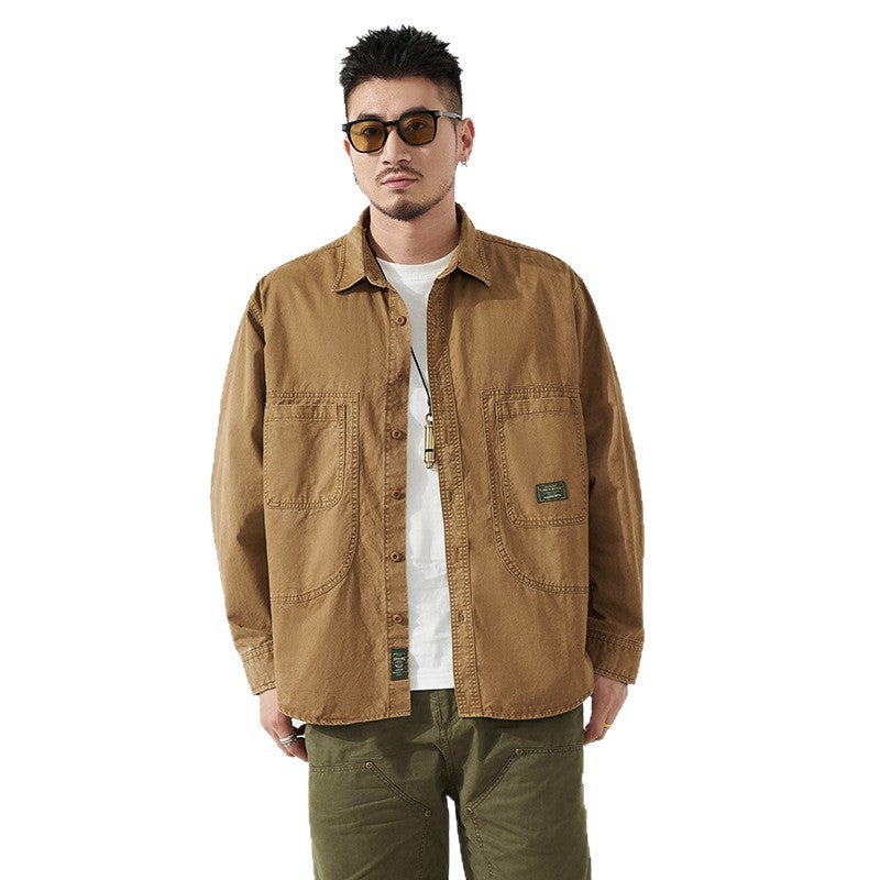 Herren Utility-Hemd mit praktischen Taschen Echoarchiv