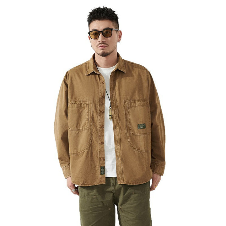 Herren Utility-Hemd mit praktischen Taschen Echoarchiv