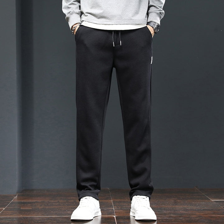 Herren Weite Cargo-Hose mit Thermofutter, Kordelbund & Utility-Taschen Echoarchiv
