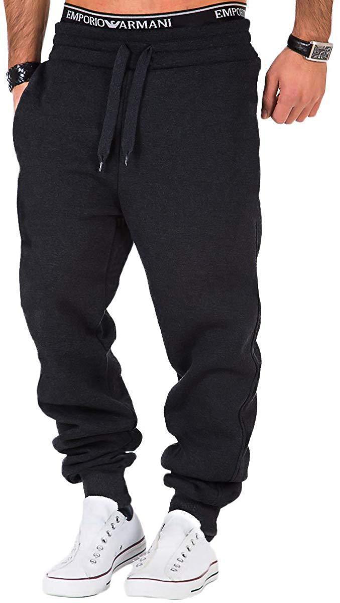 Herren Bequeme Sweatpants mit modernem Schnitt und elastischem Bund Echoarchiv