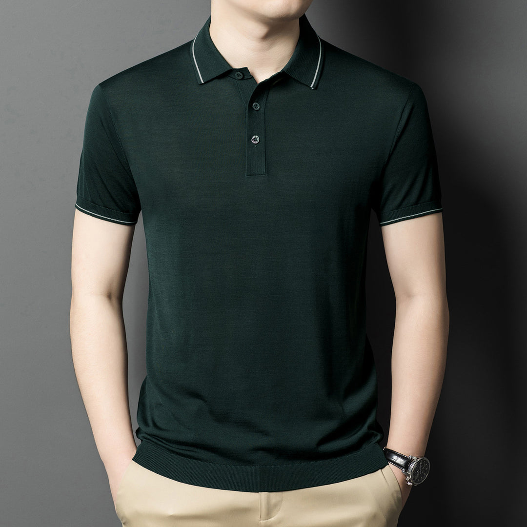 Herren sportliches Polohemd Echoarchiv