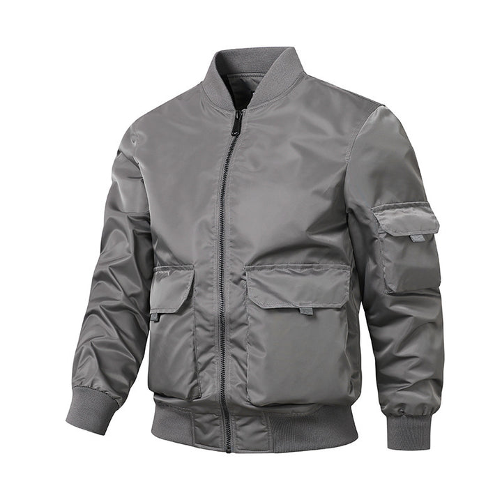 Herren Bomberjacke im Utility‑Style mit windabweisender Shell, Mehrfachtaschen und Rippbündchen Echo Archiv