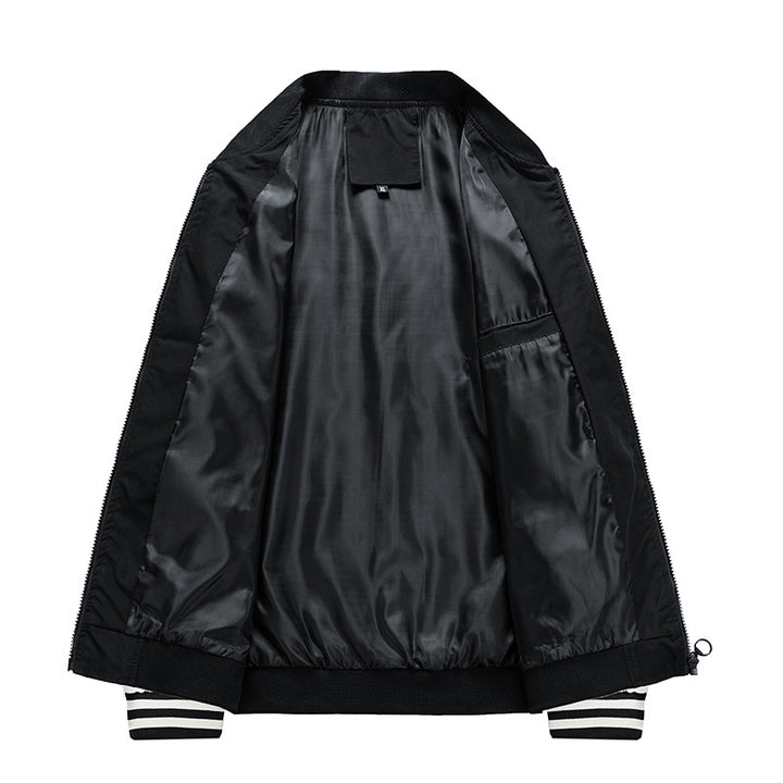 Herren Collegejacke mit modernen Farbkontrasten Echoarchiv