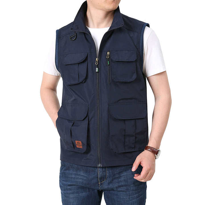 Herren praktische Outdoor-Weste Echo Archiv