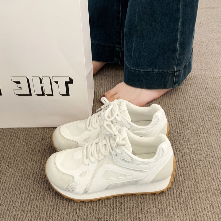 Damen Sportliche Sneakers mit atmungsaktivem Mesh und dämpfender Sohle Echo Archiv