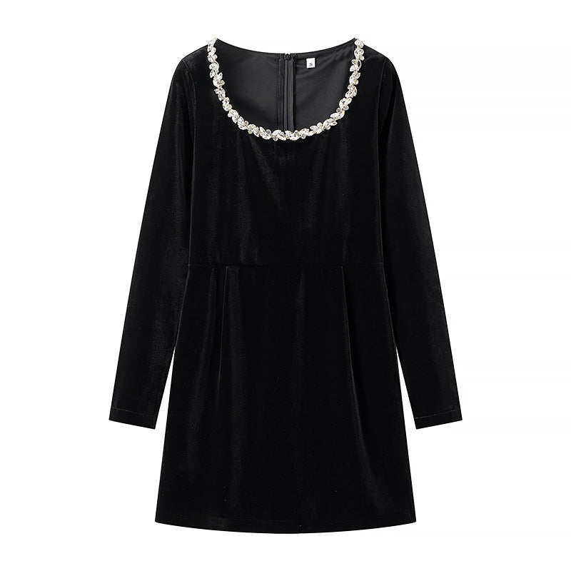 Damen Samt-Minikleid Echo Archiv