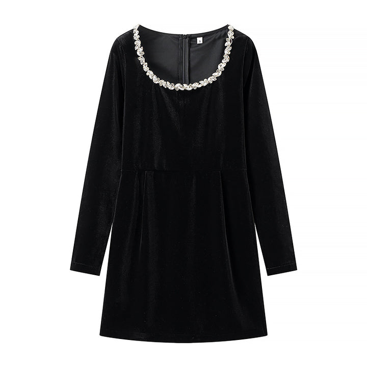 Damen Samt-Minikleid Echo Archiv