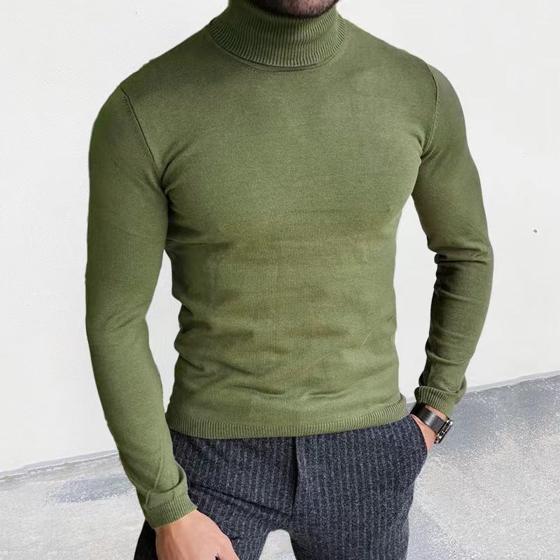 Herren Rollkragenpullover aus hochwertiger Baumwolle mit angenehmem Tragegefühl – Norvane