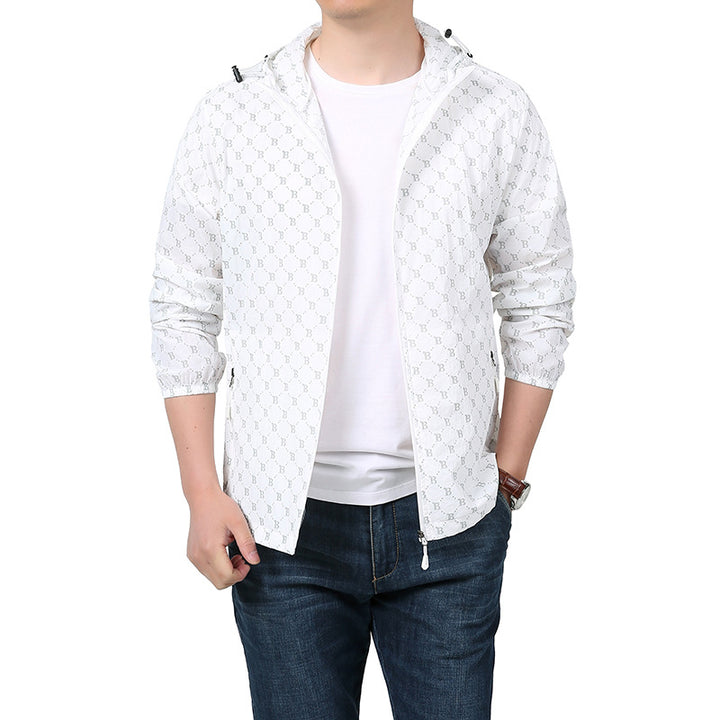 Herren Leichte und atmungsaktive Übergangsjacke Echo Archiv