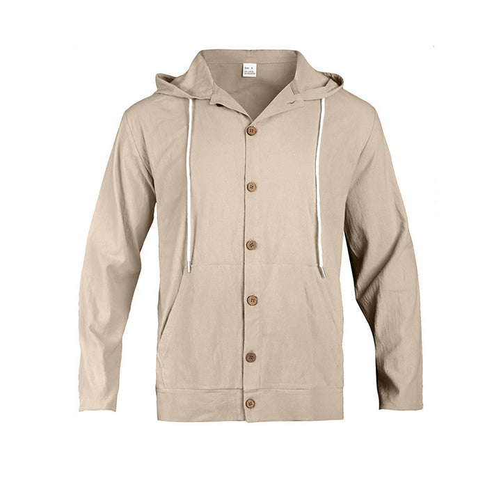 Herren Leichte Kapuzenjacke mit praktischen Taschen Echo Archiv