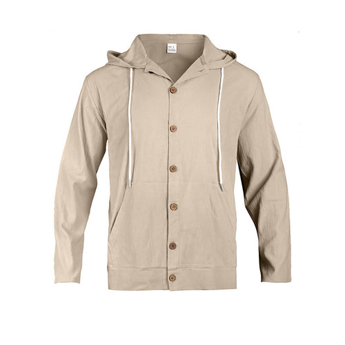 Herren Leichte Kapuzenjacke mit praktischen Taschen Echo Archiv
