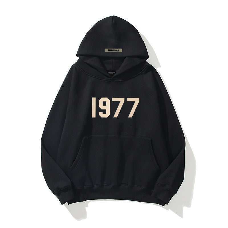 Damen Bequemer Oversized Kapuzenpullover Echoarchiv