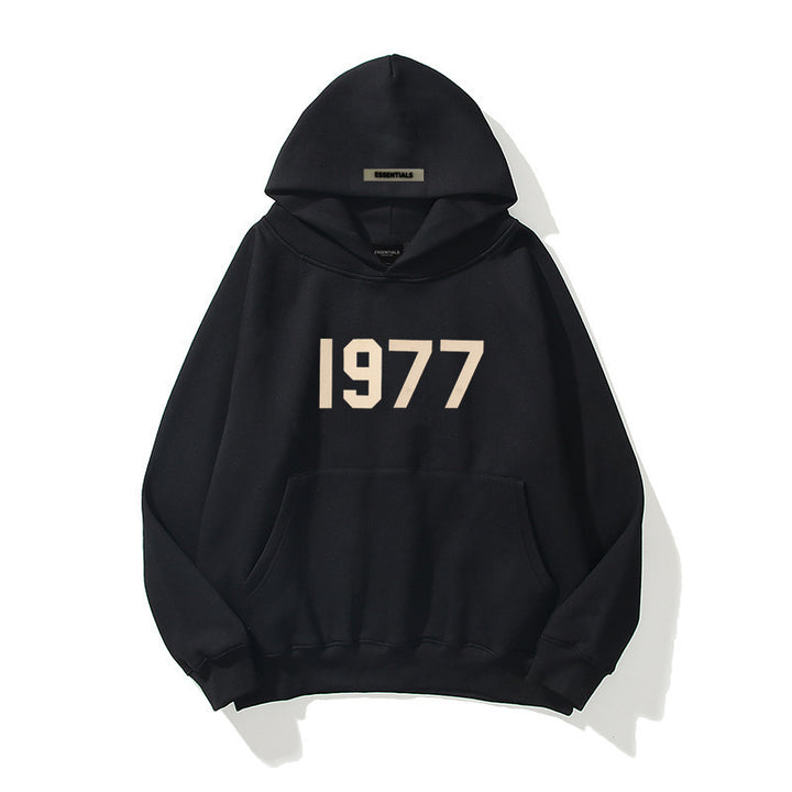 Damen Bequemer Oversized Kapuzenpullover Echoarchiv