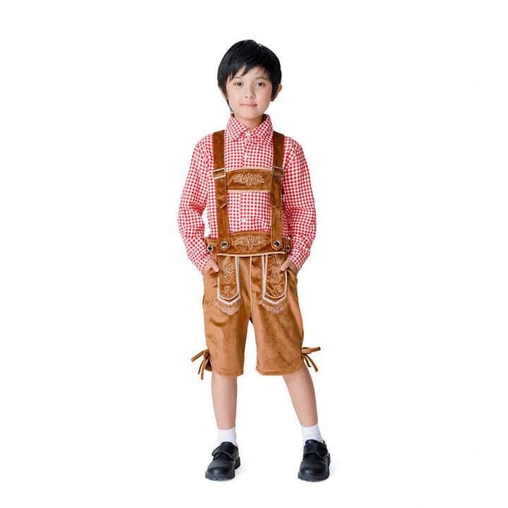 Jungen Trachten-Shorts mit eleganten Stickereien Echo Archiv