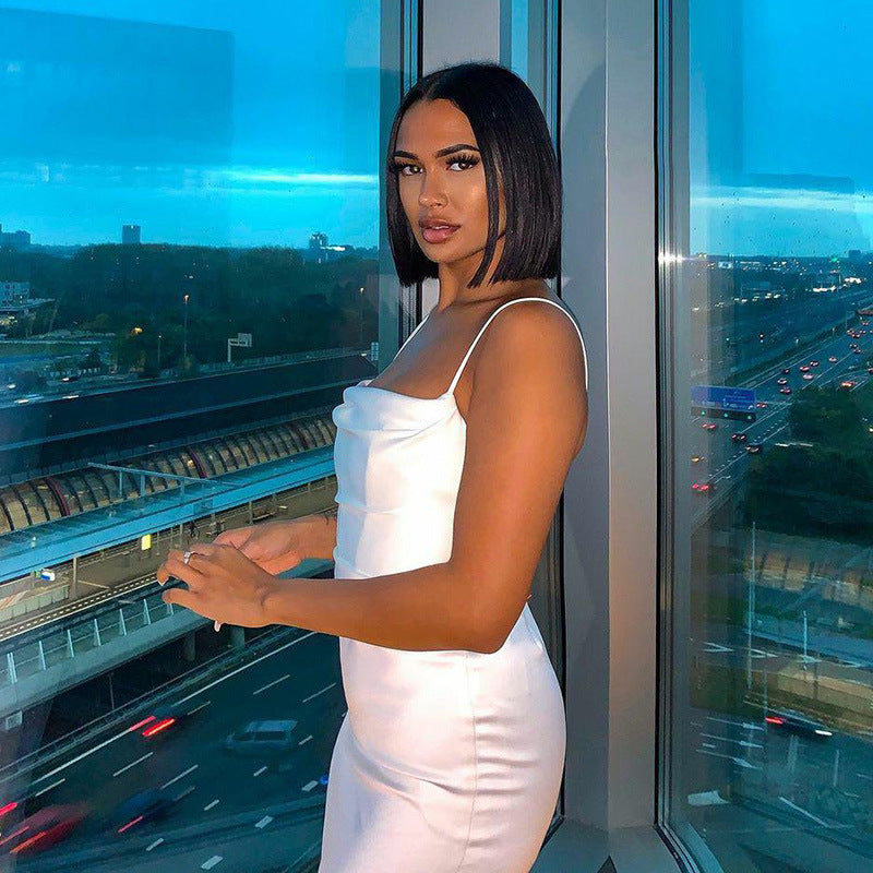 Damen Körperbetontes Midi-Kleid Echo Archiv