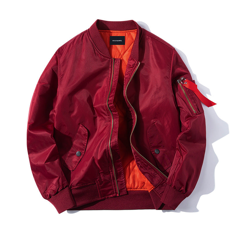 Herren  Heritage gesteppte Utility Bomberjacke mit Reißverschluss am Ärmel Echo Archiv