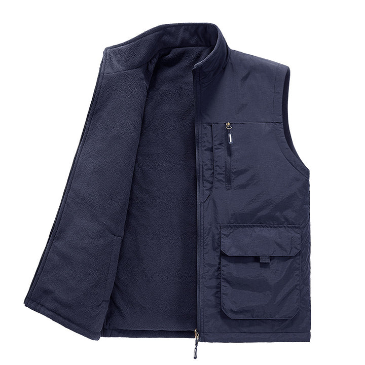 Herren Utility-Fleeceweste mit windabweisender Nylon-Außenlage Echo Archiv