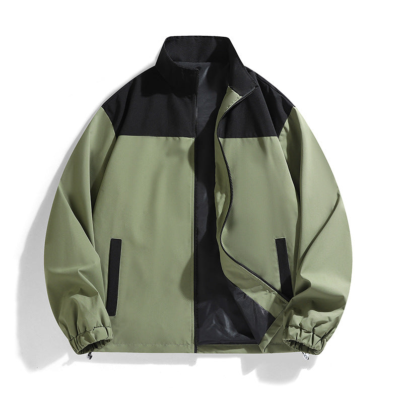 Herren sportliche Trainingsjacke mit atmungsaktiven Einsätzen Echoarchiv