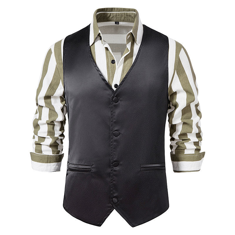 Herren elegante Weste im modernen Design Echoarchiv