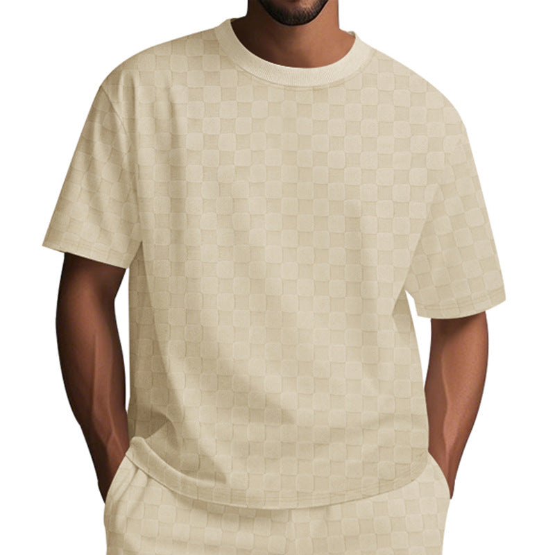Herren Oversized T-Shirt mit modernem Design und Lockere Passform Echoarchiv