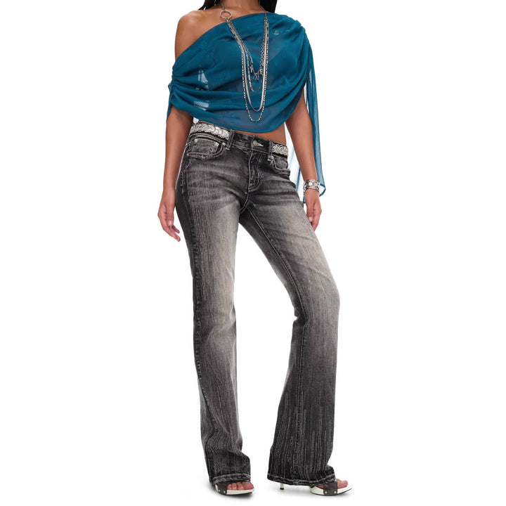 Damen Bootcut Jeans Echo Archiv