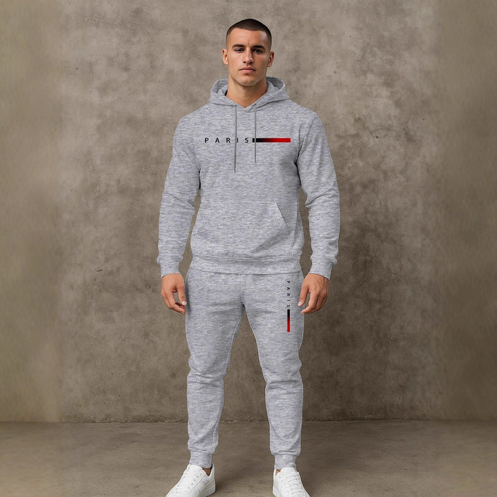 Herren sportlicher Hoodie und Jogginghose Set Echoarchiv