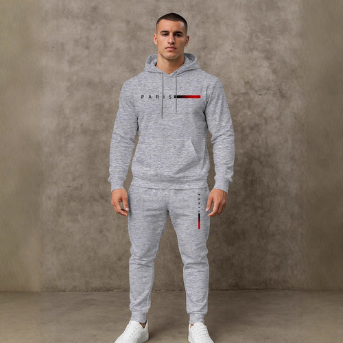 Herren sportlicher Hoodie und Jogginghose Set Echoarchiv