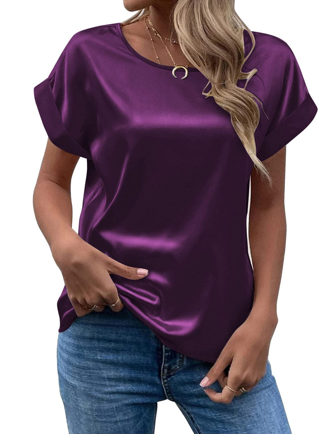 Damen Satin Bluse Echoarchiv