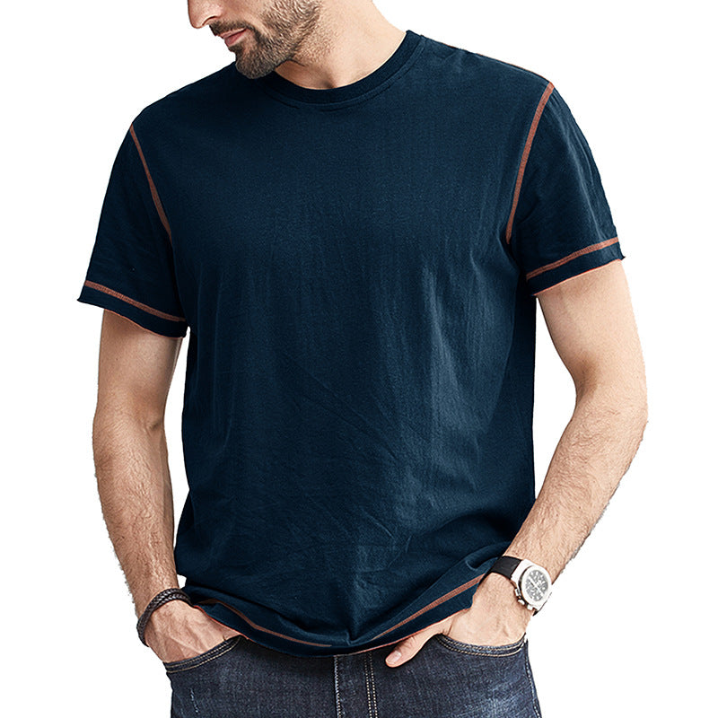 Herren T-Shirt mit modischen Akzenten und hochwertiger Baumwollstruktur Echoarchiv