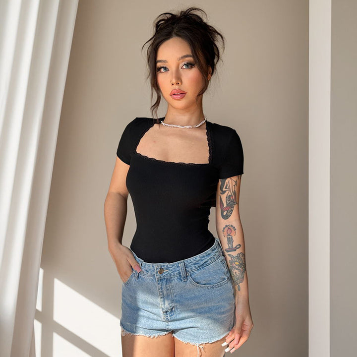 Damen Body mit gerafftem Ausschnitt Echo Archiv
