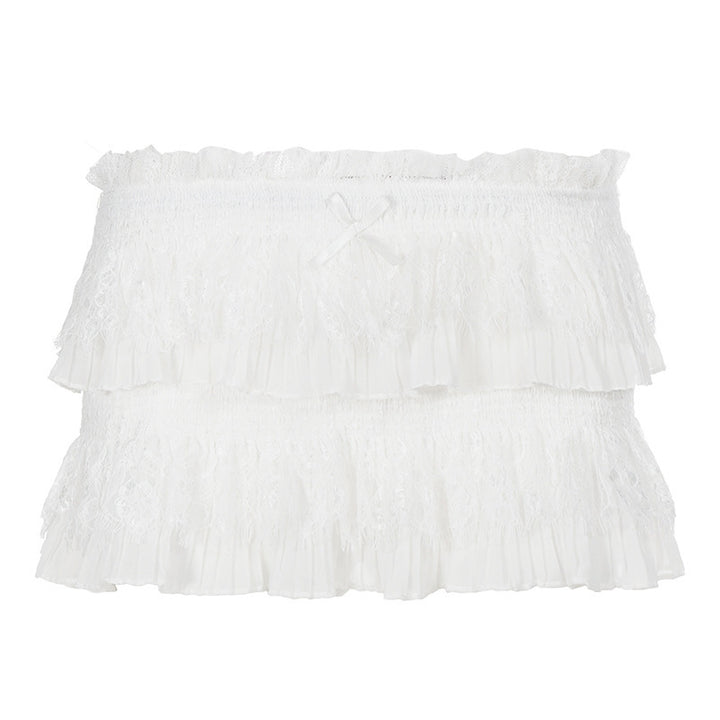 Damen Rüschenshorts aus luftiger Baumwollmischung Echo Archiv