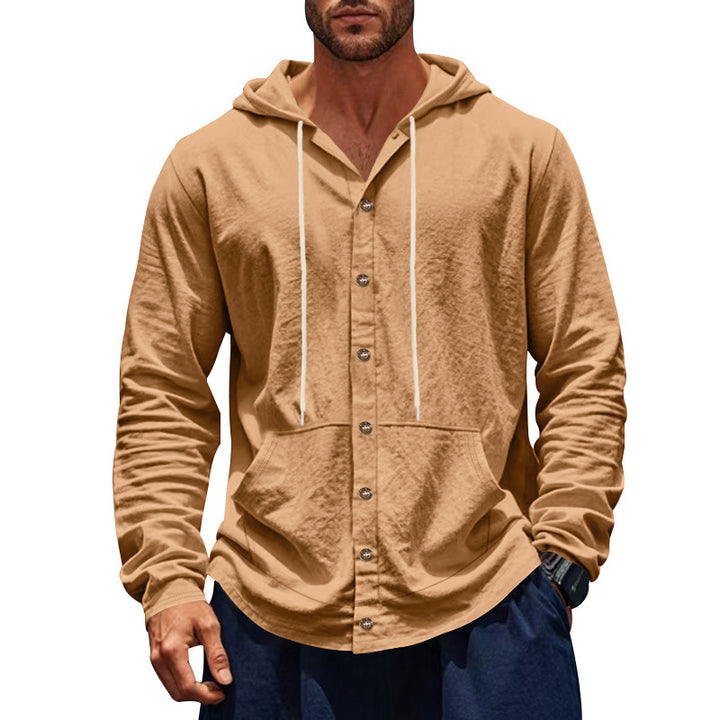 Herren Hemdjacke mit Kapuze Echoarchiv