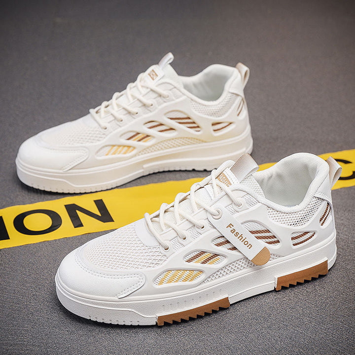 Damen modische Sneakers mit atmungsaktiven Mesh-Einsätzen und flexiblem Fußbett Echo Archiv