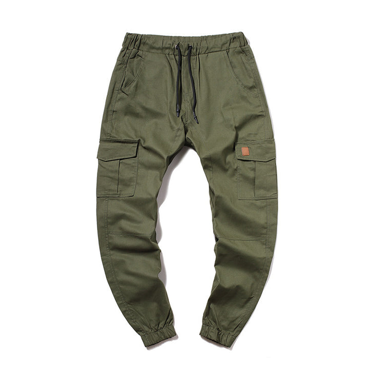 Herren Cargo-Hose mit elastischem Bund und praktischen Taschen Echoarchiv