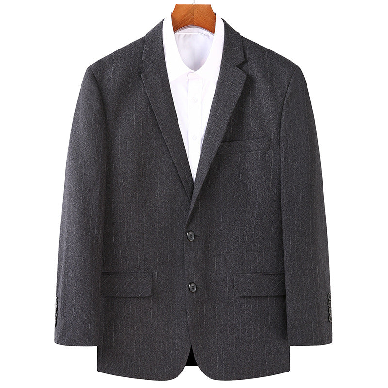 Herren Slim-Fit Business-Sakko mit Reverskragen und Zwei-Knopf-Verschluss Echoarchiv