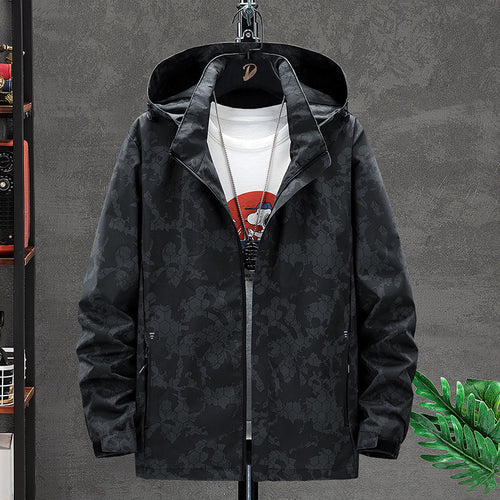 Herren Technische Windjacke Echo Archiv