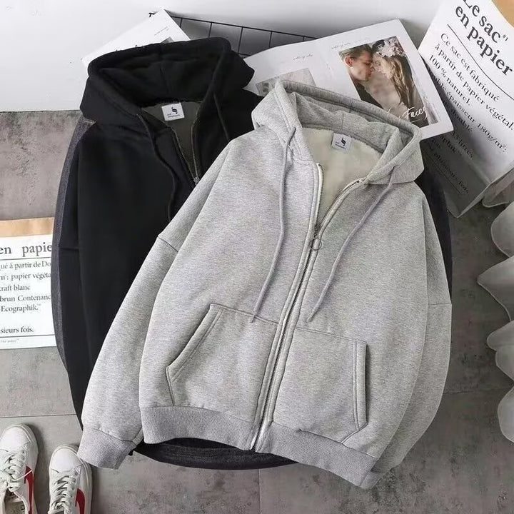 Unisex Kapuzenjacke mit Reißverschluss Echoarchiv