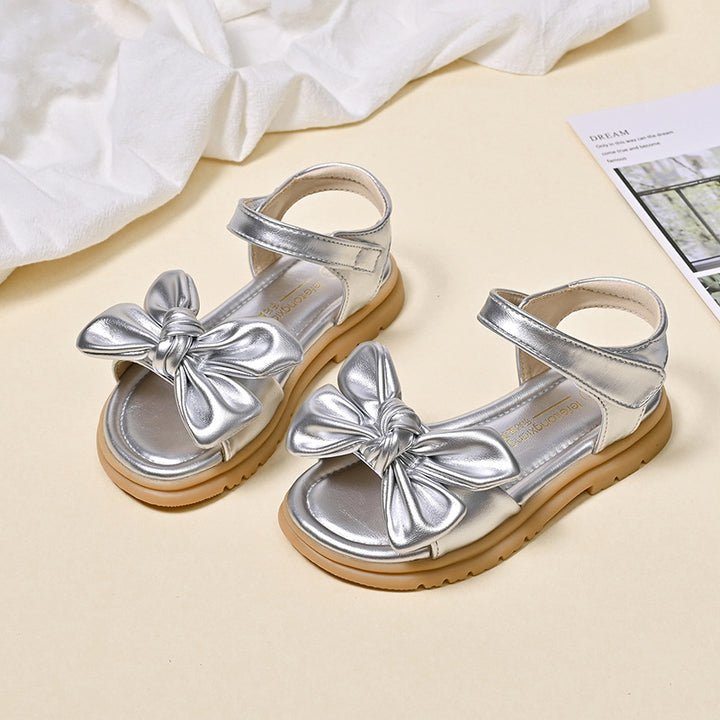 Damen Komfortable Sandalen mit dekorativen Schleifen Echo Archiv