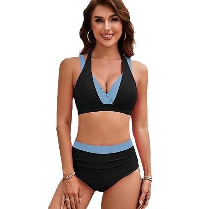 Damen Sport-Bikini mit hohem Bund Echo Archiv