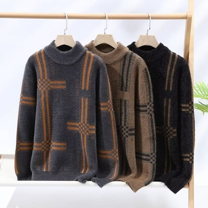 Damen Modischer Rollkragenpullover Echo Archiv