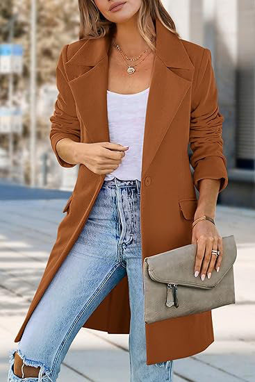 Damen eleganter oversized Blazer Echoarchiv