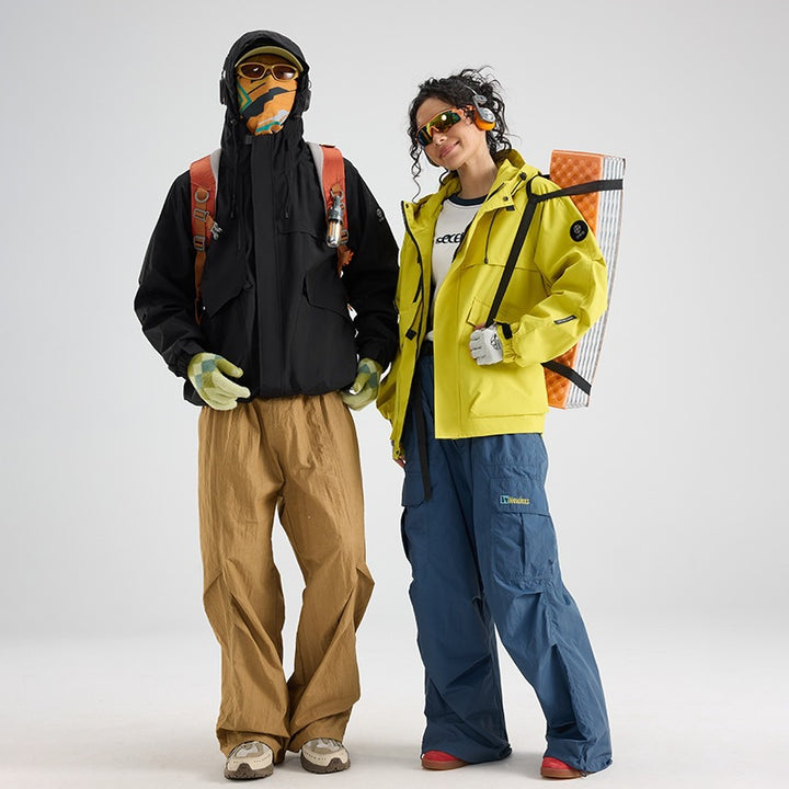 Herren Multifunktionale Wetterfeste Hybridjacke mit Mesh-Belüftung verdecktem Reißverschluss & Utility‑Taschen Echo Archiv